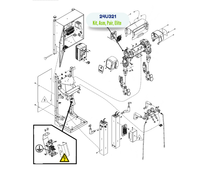 REACTOR ELITE PAIR ASM KIT (24U321)