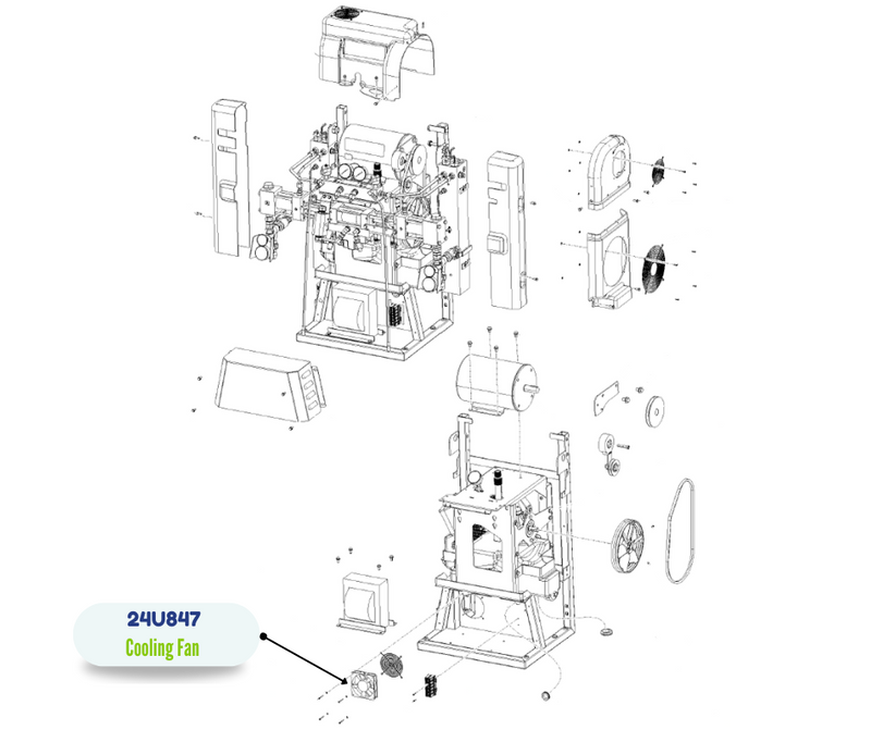 120MM COOLING FAN KIT (24U847)