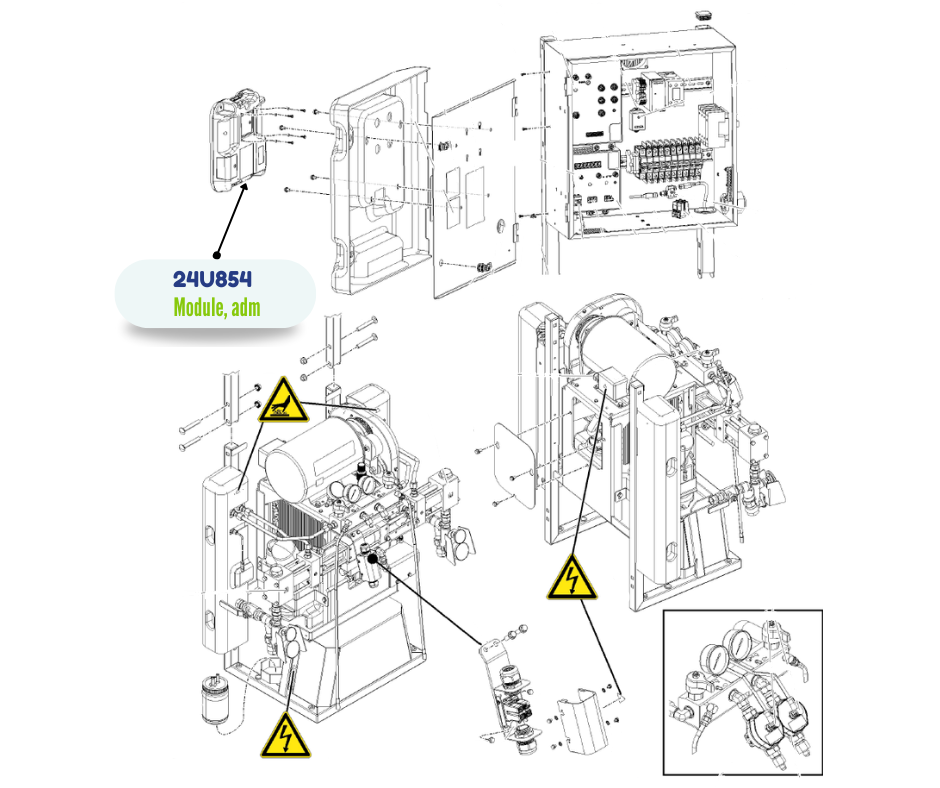 REACTOR2 ADM GCA MODULE KIT (24U854)