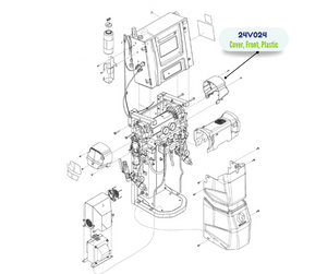 GRACO PAINTED PLASTIC FRONT COVER (24V024)