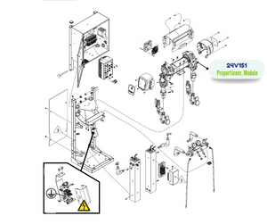 R2 EXP2 PROPORTIONER KIT (24V151)