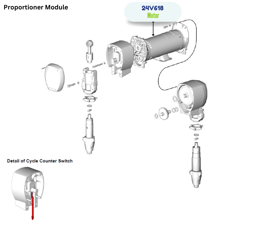 ELECTRIC MOTOR (24V618)