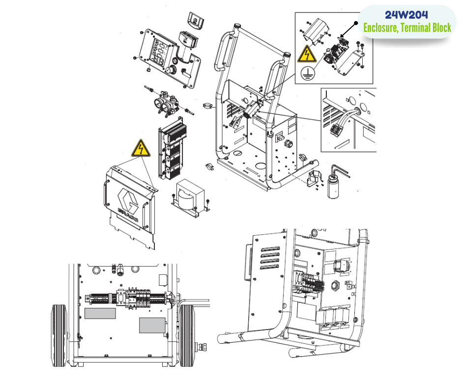 TERMINAL BLOCK ENCLOSURE (24W204)