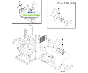 HYDR. STR. FITTING KIT (255021)