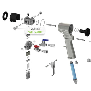 Side Seal Kit for Graco Fusion CS Spray Gun (256463)