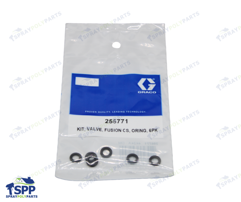 KIT, VALVE, FUSION CS, ORING, 6PK (256771)