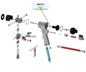6 PK ORING FUSION CS SM PSTN KIT (256772)