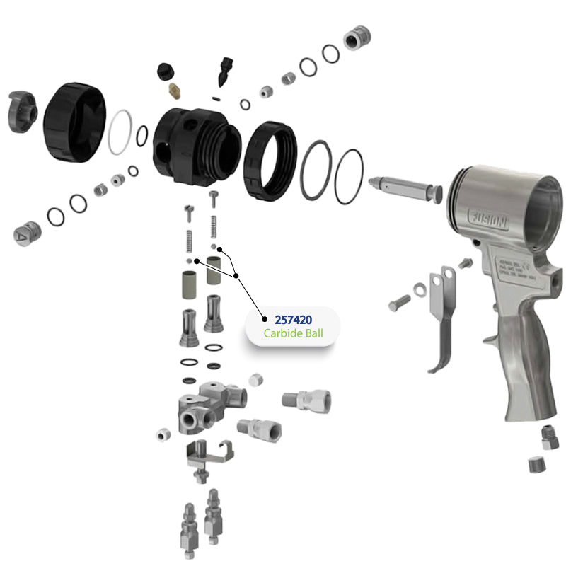 KIT,ACCESSORY,CHK BALL,10 PK (257420)