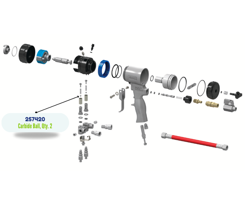 KIT,ACCESSORY,CHK BALL,10 PK (257420)
