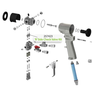 KIT,CHK VALVE,FUSION CS, ISO (257423)