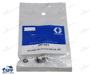 KIT,CHK VALVE,FUSION CS, ISO (257423)
