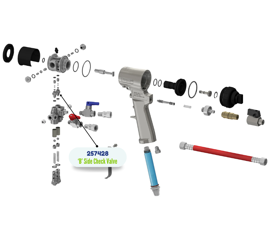 RES 10 PK CHK VALVE HSG KIT (257428)
