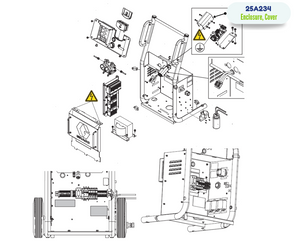PAINTED COVER ENCLOSURE KIT (25A234)