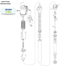 GRACO AIR MOTOR KIT (25C864) (26C864)