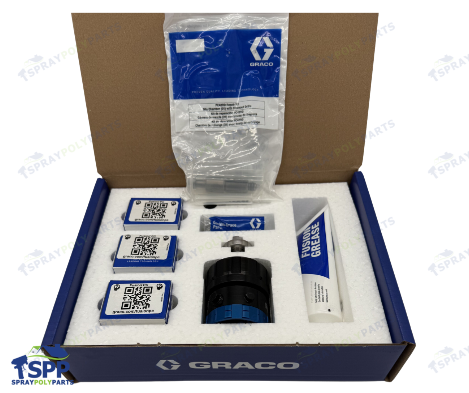 Fusion ProConnect Retrofit Kit with Round 01 Mix Chamber and 0.042 in (1.06 mm) Orifice Size (25P701)