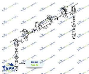 GRACO TSL DISPLACEMENT PUMP, .743 (2007128)