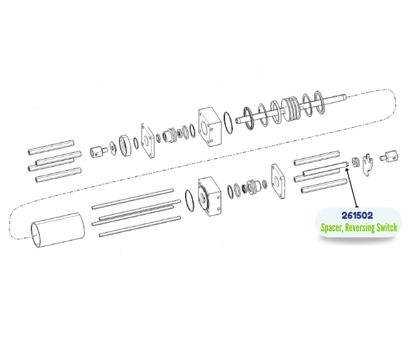 GRACO REVERSING SWITCH SPACER (261502)