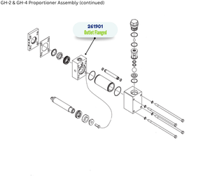GRACO OUTLET FLANGE  (261902)