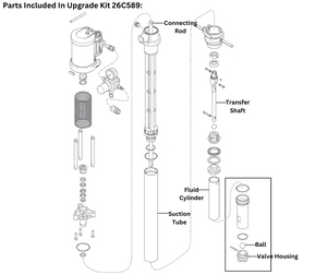 GRACO CS T3 SHORT RETROFIT KIT (26C589)