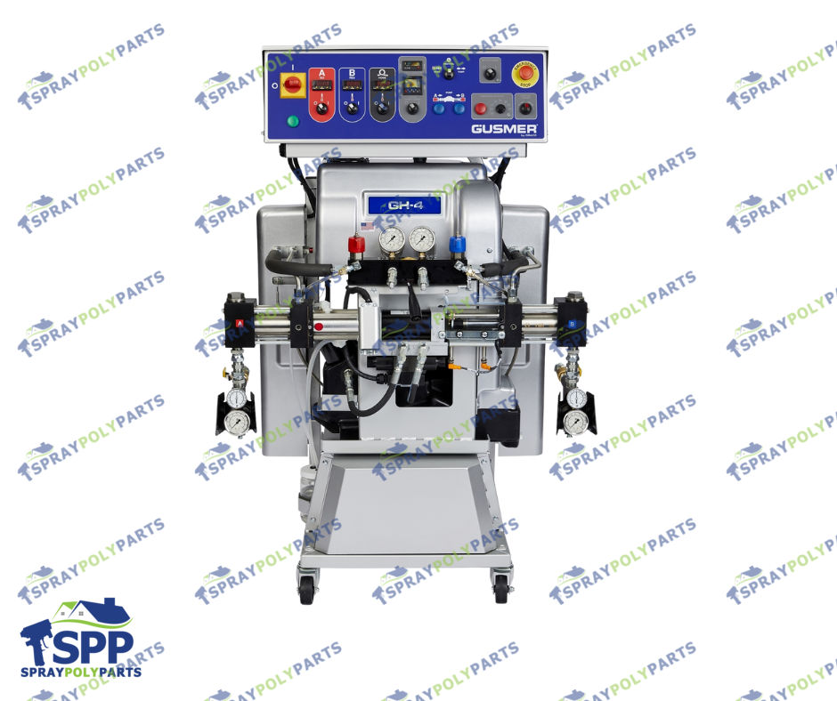 GRACO GUSMER GH 2 PROPORTIONER PACKAGE 1 PHASE 250 FT HEATED HOSE 10KW (EHC200)