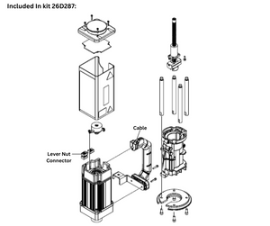 GRACO E1 MOTOR CABLE REPAIR KIT (26D287)