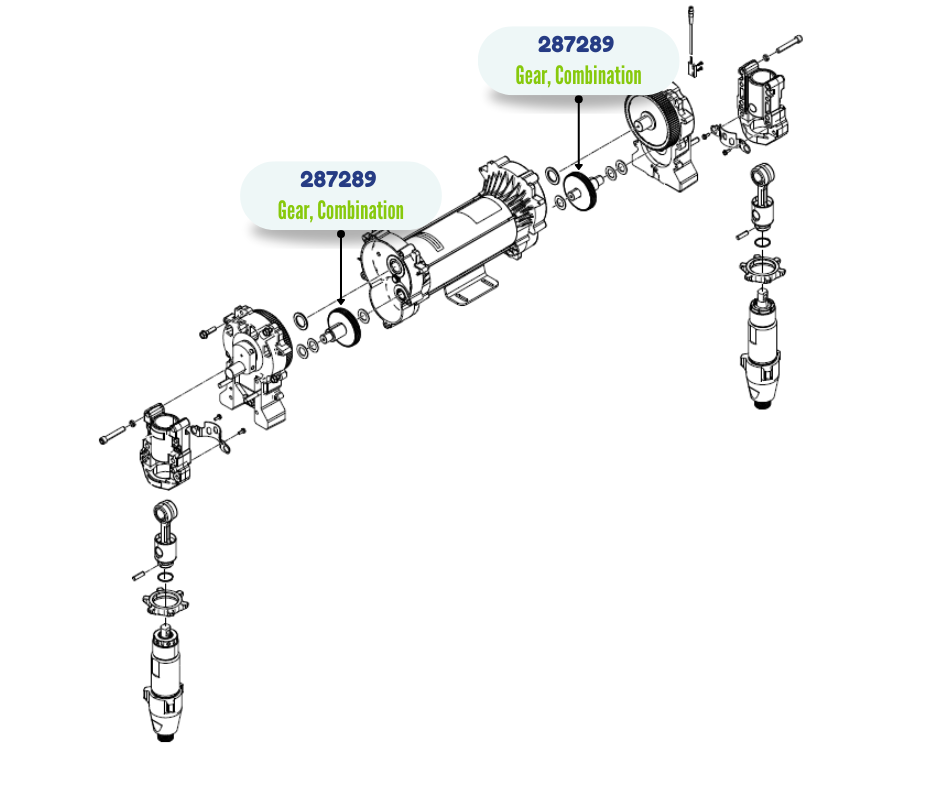 GRACO GEAR REPAIR KIT 695/795 (287289)