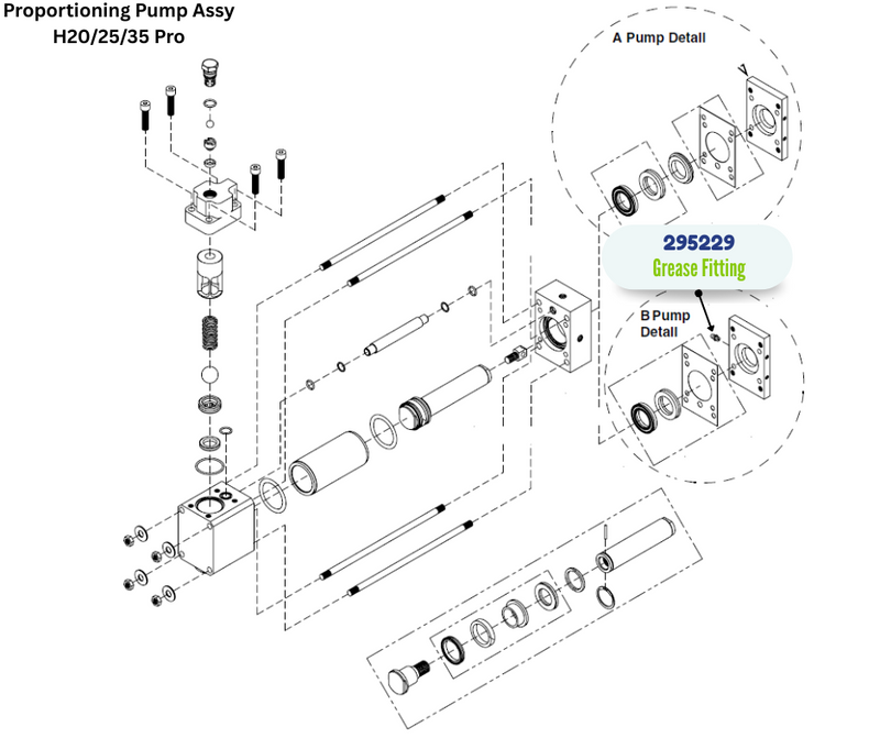 GRACO 1/428 GREASE FITTING (295229)