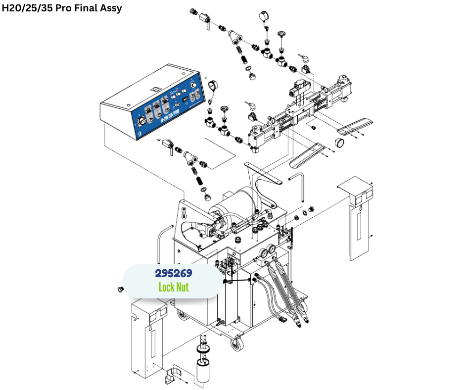 GRACO HUBBLE LOCK NUT(295269)