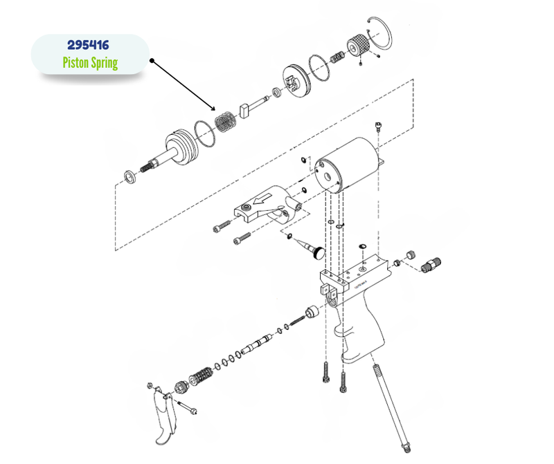 GRACO PISTON SPRING (295416)