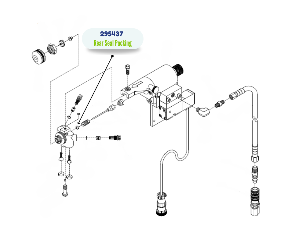 GRACO REAR SEAL PACKING (295437)