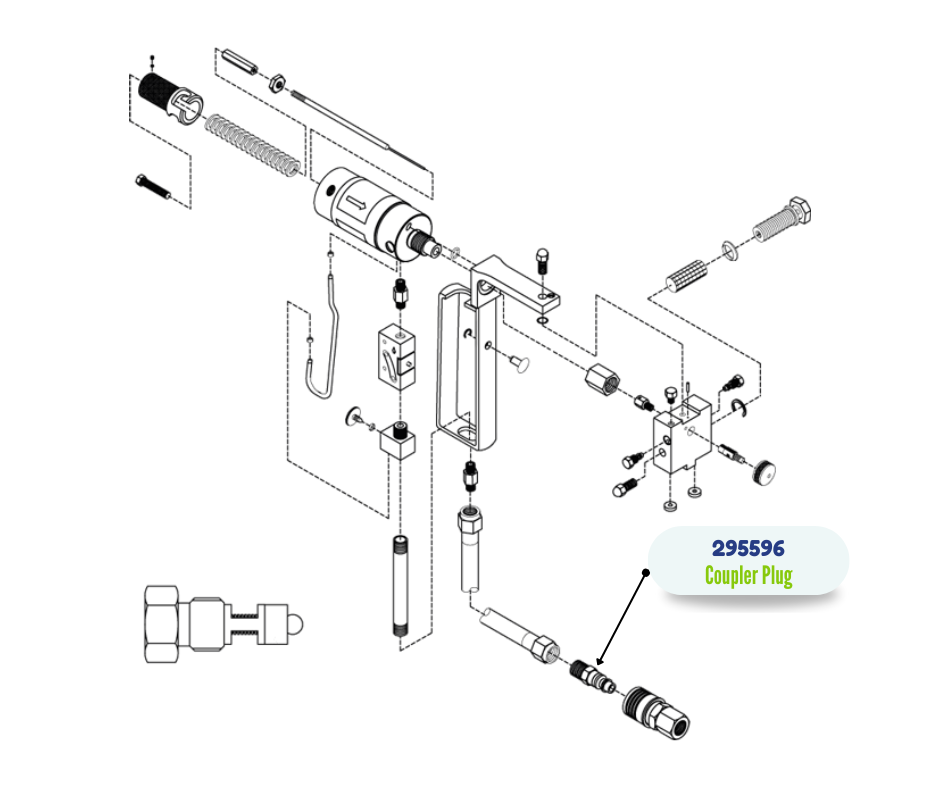 GRACO COUPLER PLUG (295596)