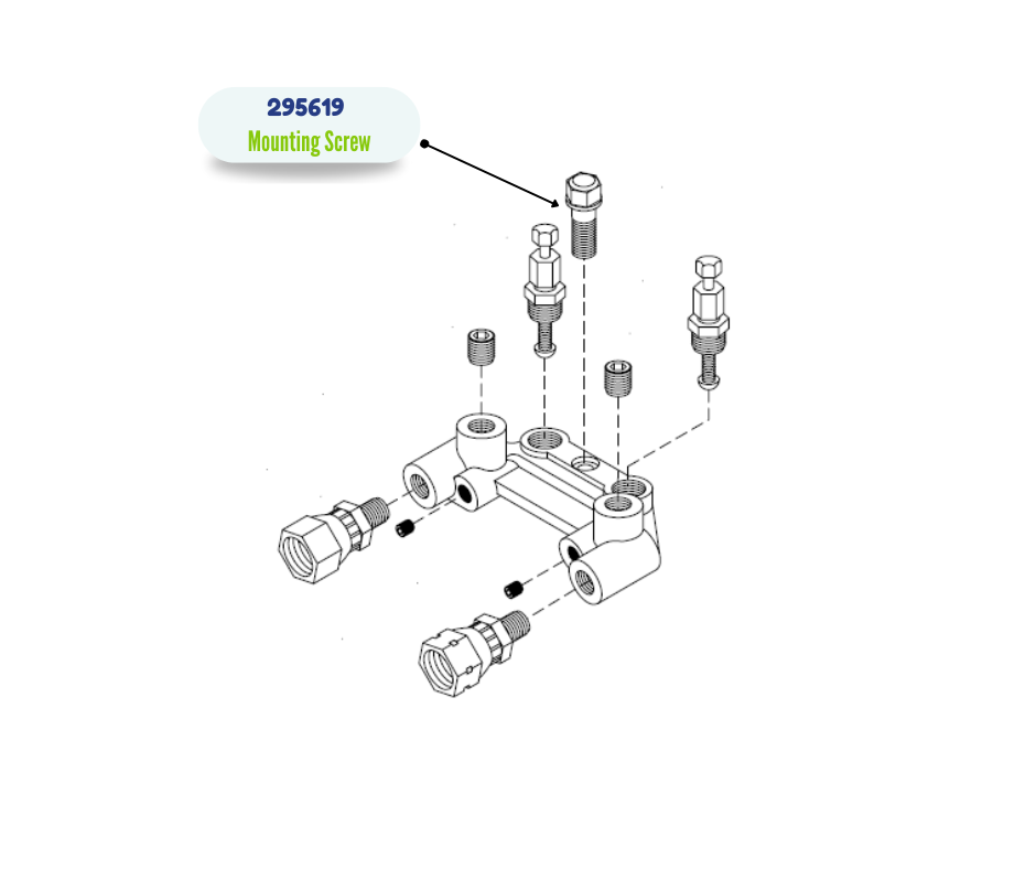 MOUNTING SCREW (295619)