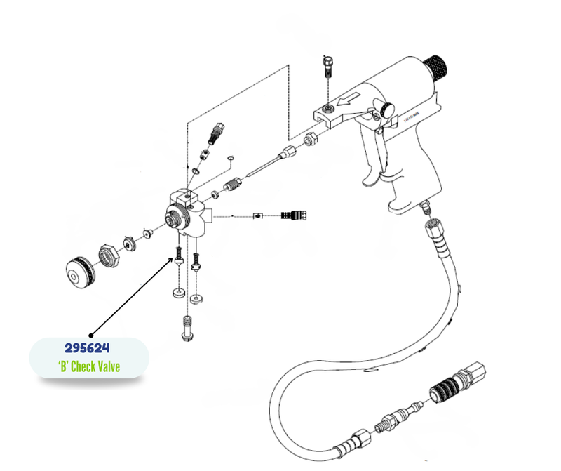 GRACO R CHECK VALVE (295624)