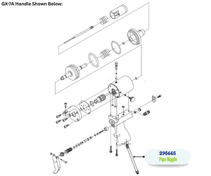 GRACO PIPE NIPPLE FITTING (295665)