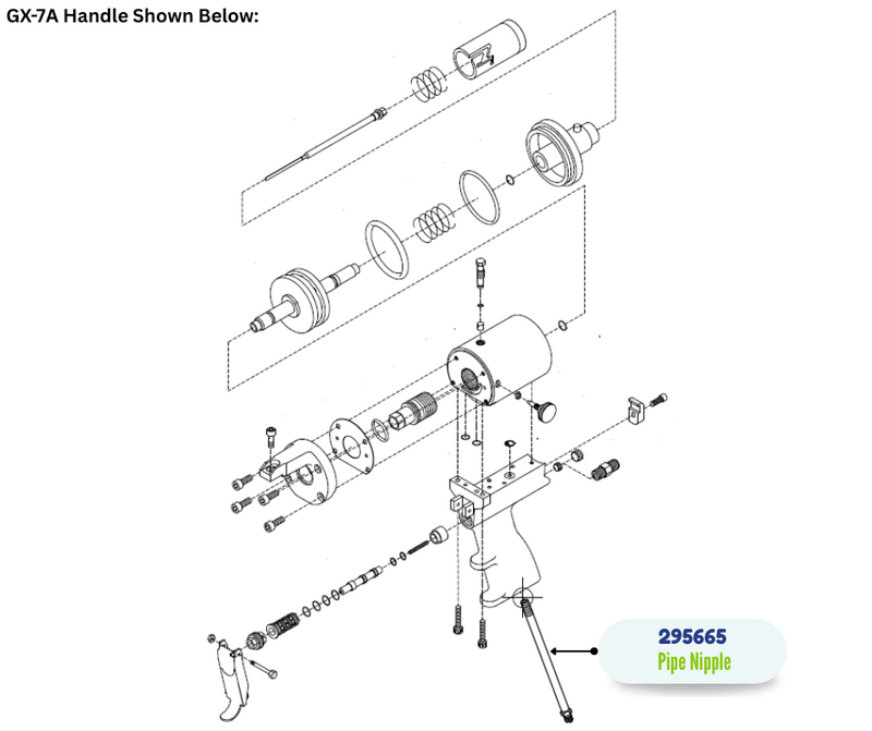 GRACO PIPE NIPPLE FITTING (295665)