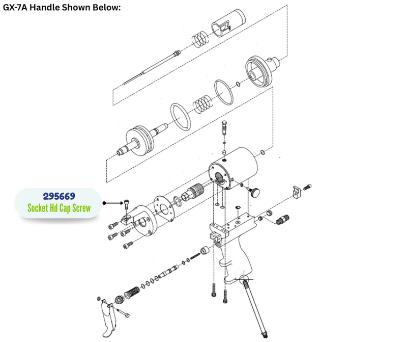 GRACO MODIFIED SOCKETHEAD CAP SCREW (295669)