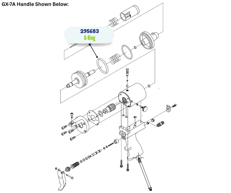 ORING GX7 HANDLE (295683)