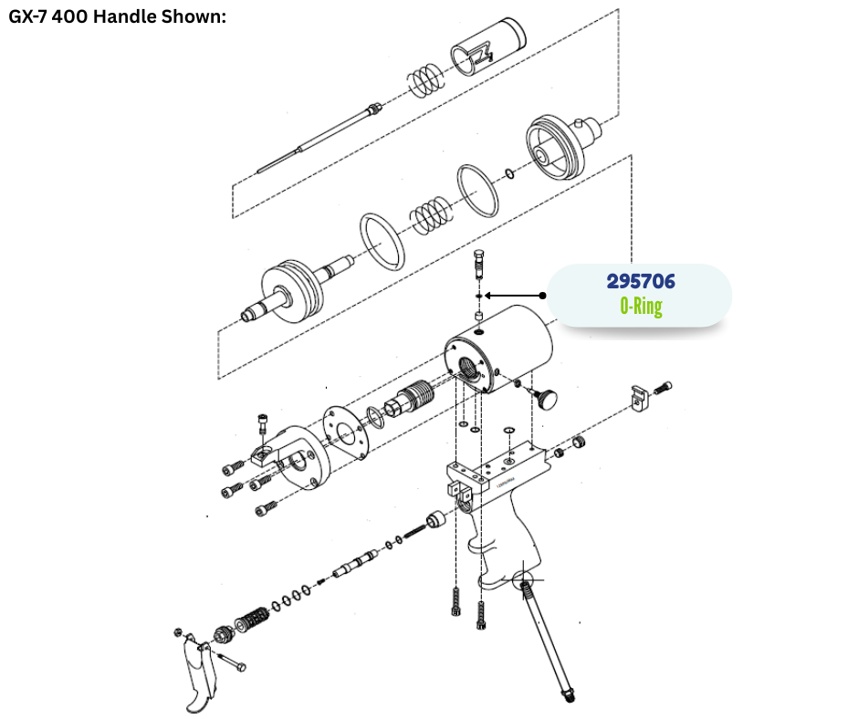 GRACO GX7 ORING (295706)