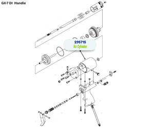 GX7 Dl AIR CYLINDER (295715)