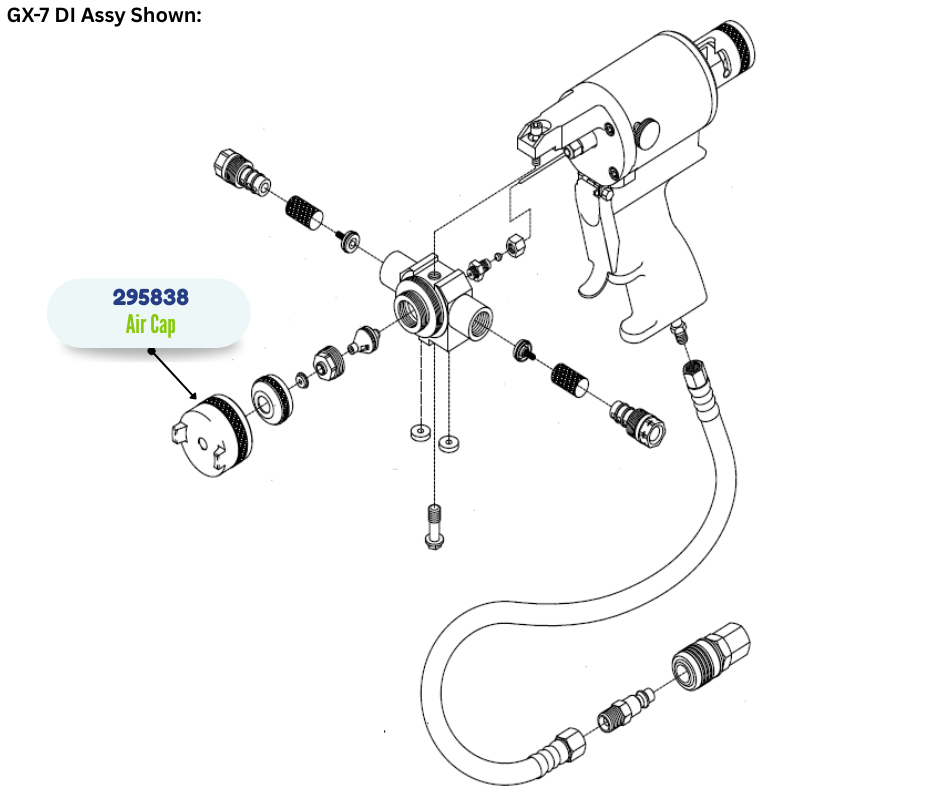 6250 TC SPRAY TIP KIT (GC2605)