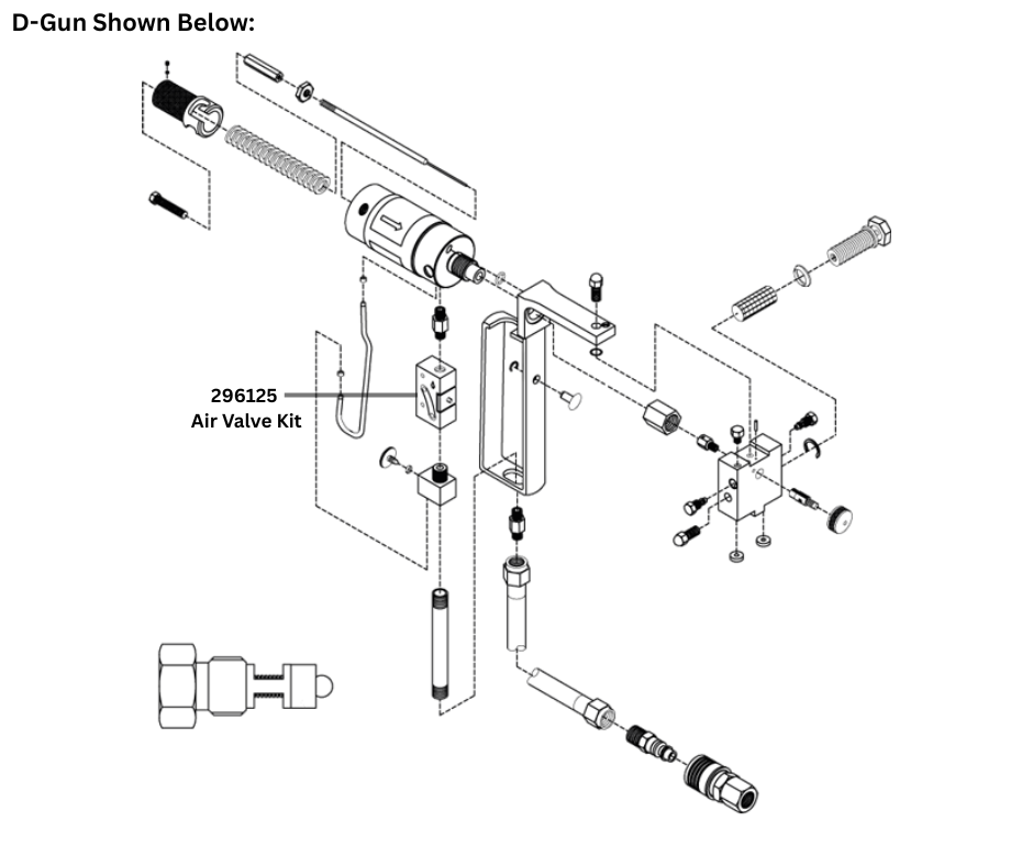 AIR VALVE REPAIR KIT (296125)