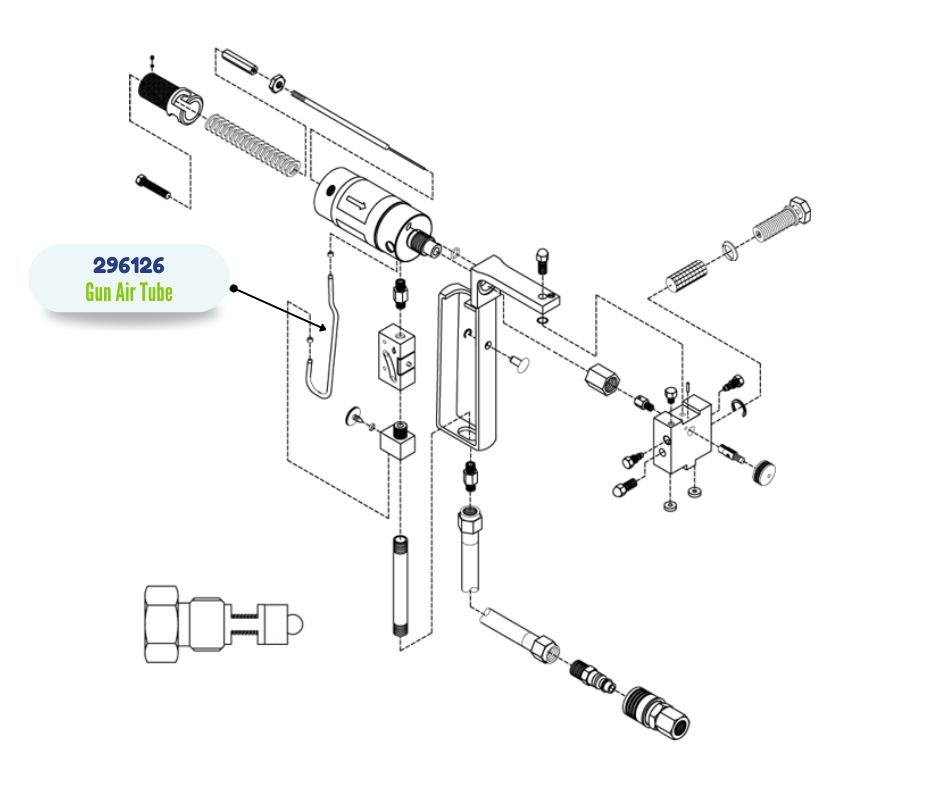 GUN AIR TUBE KIT (296126)