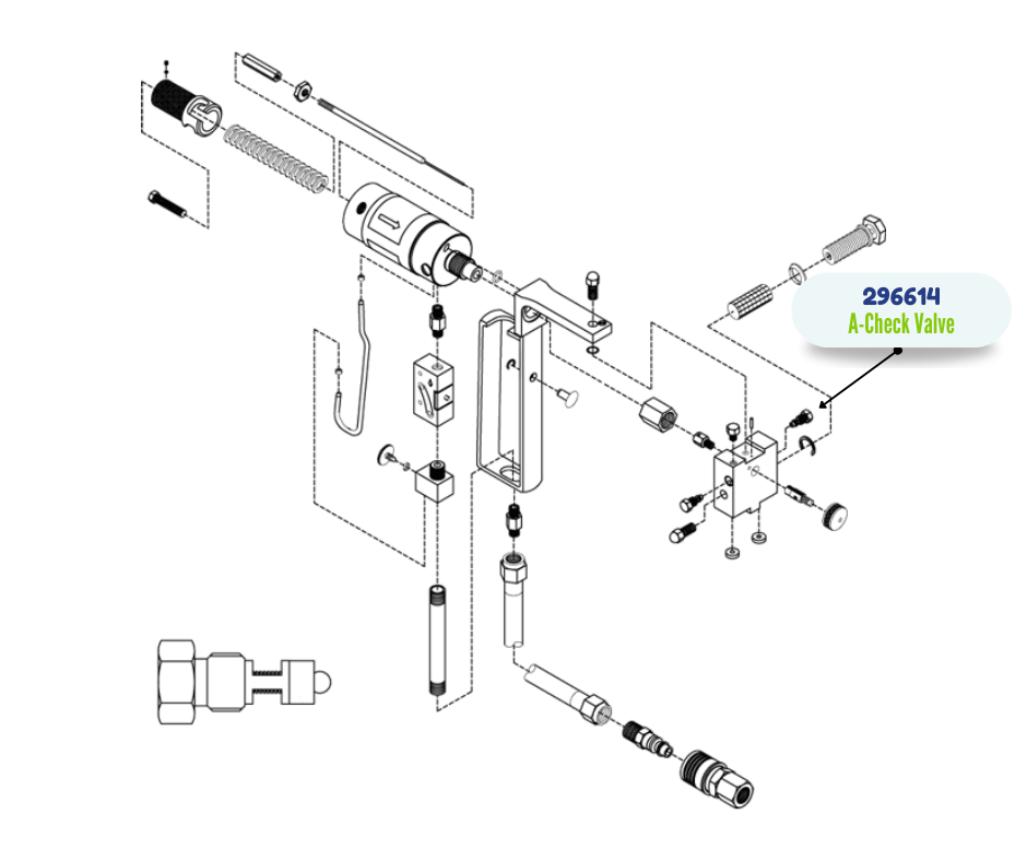 10 PK DGUN A CHK VALVE KIT (296614)