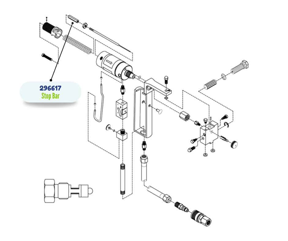 VALVING ROD STOP BAR KIT (296617)