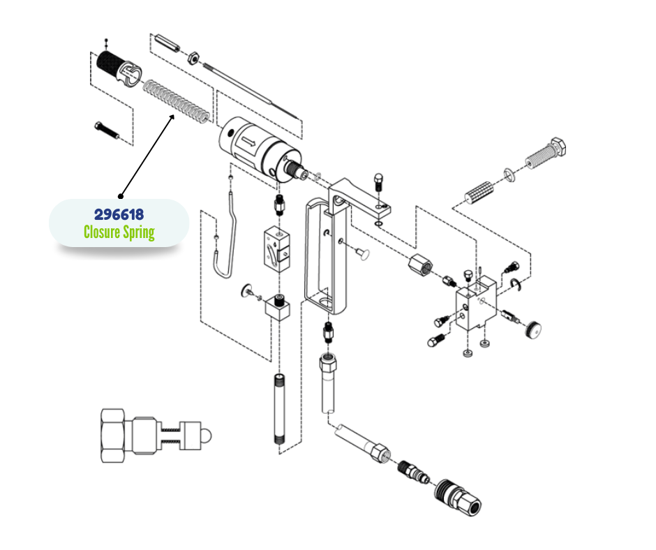 SPRING VLV ROD KIT (296618)