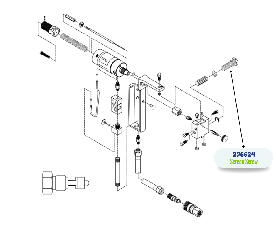 GUN BLOCK SCREEN SCREW KIT (296624)