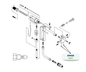 KIT, GASKET,CPLG BLK,2 PKG (296625)