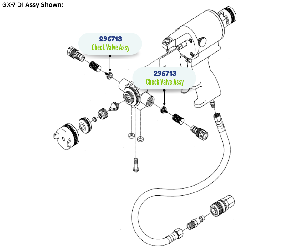 CHECK VALVE KIT (296713)