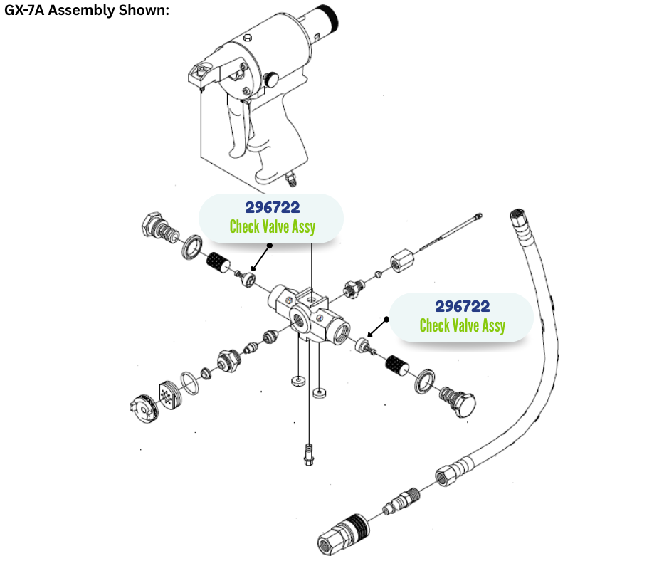 CHECK VALVE KIT (296722)