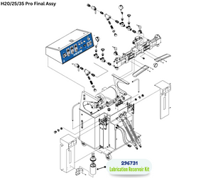GRACO LUBE RESERVOIR HOSE KIT (296731)